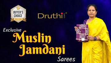 Muslin Jamdani Sarees – Handloom Sarees Druthi Sarees Nagole Hyderabad