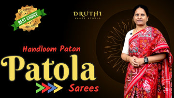 Patan Patola Sarees – Royal Double Ikat Handloom Collection at Druthi Sarees Nagole Hyderabad