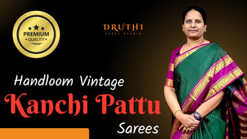 Vintage Kanchi Pattu Sarees – Timeless Royal Elegance at Druthi Sarees Nagole Hyderabad