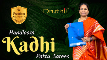 Handloom Kadhi Pattu Sarees – Traditional Silk Elegance at Druthi Sarees Nagole Hyderabad